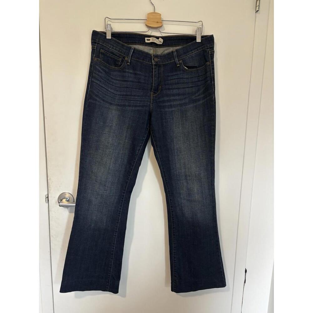 Levi’s Slight Curve Bootcut Jeans Women’s Size 14/29 – Dark Wash – Classic Rise